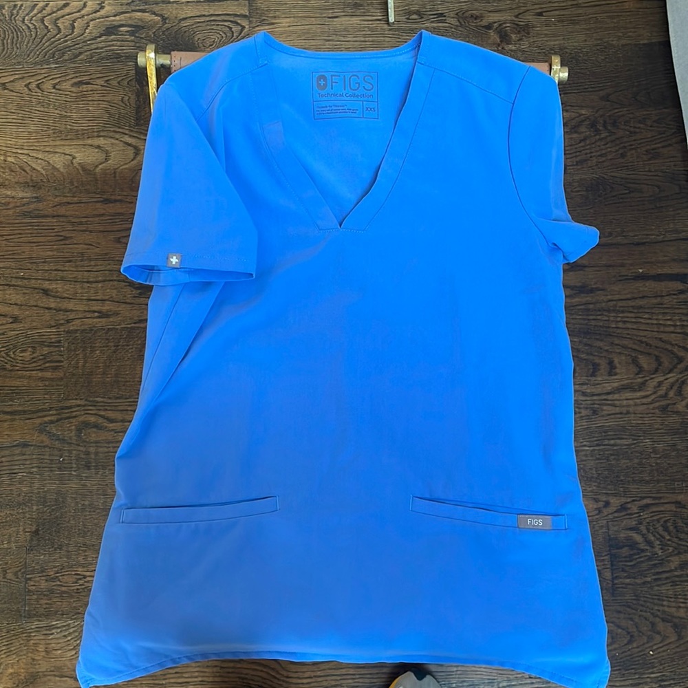 Figs XXS Casma 3-Pocket Scrub Top